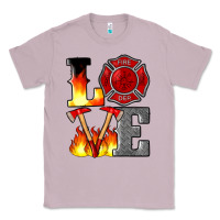 Lilac firefighter love Classic Tee - Artiststas