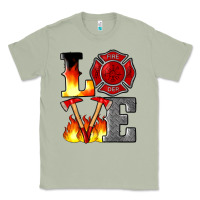 Matcha firefighter love Classic Tee - Artiststas