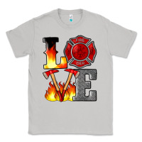 Moon Dust firefighter love Classic Tee - Artiststas