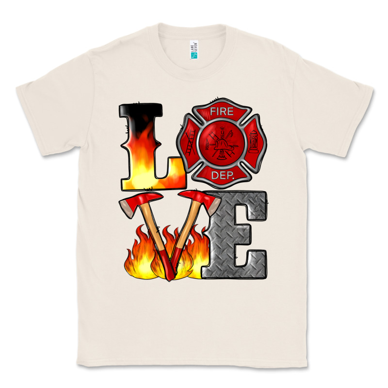 Firefighter Love Classic Tee by Artiststas | Teevron
