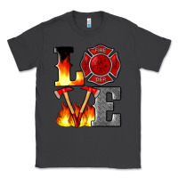 Smoke firefighter love Classic Tee - Artiststas
