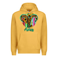 Mustard Aries Zodiac Premium Hoodie - Bettercallsaul