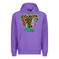 Purple Aries Zodiac Premium Hoodie - Bettercallsaul