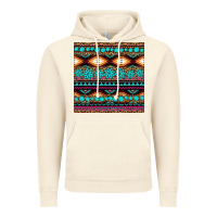 Vintage Artic aztec turquoise gemstone seamless pattern Vintage Hoodie - HRA Design Shop