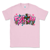 Bubblegum Pink cancer faith cross Classic Tee - AdoDesignShop