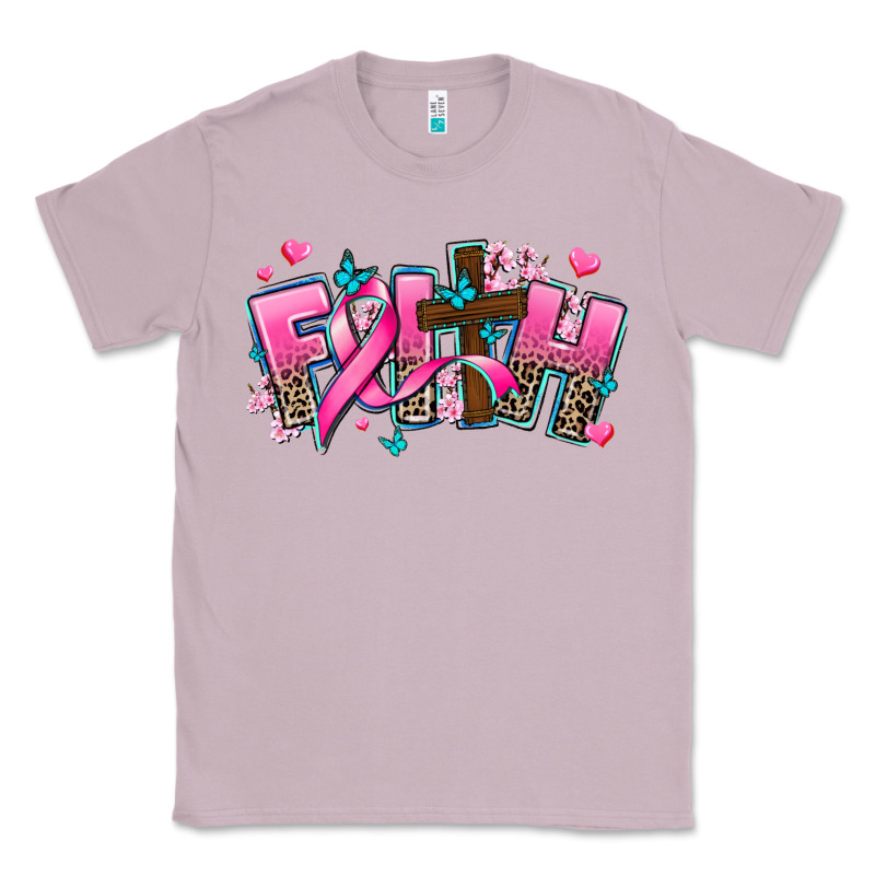 Cancer Faith Cross Classic Tee by AdoDesignShop | Teevron