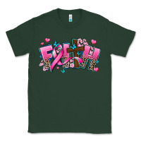 Sports Green cancer faith cross Classic Tee - AdoDesignShop