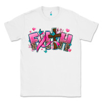 White cancer faith cross Classic Tee - AdoDesignShop