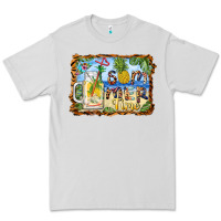 Dove Grey summer time pineapple and  beach Premium Tee - BarkalooDesign