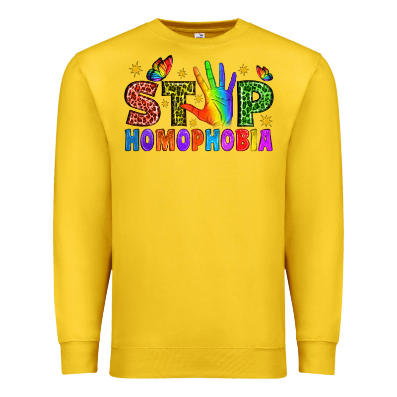 Western Stop Homophobia Premium Sweatshirt by BundleAndBundleShop | Teevron