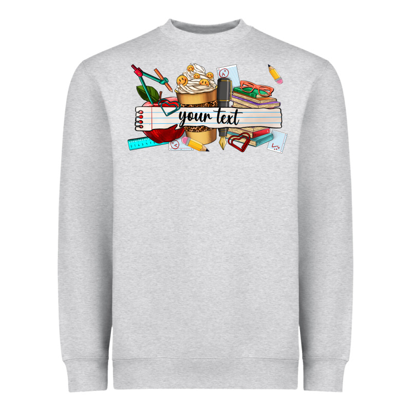 Costomized Teachers Name Heavyweight Sweatshirt by AdoDesignShop | Teevron