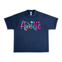 Navy auntie Urban Heavy Tee - JahusDesignShop