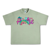 Oil Green auntie Urban Heavy Tee - JahusDesignShop
