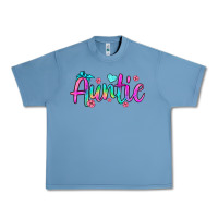 Pebble Blue auntie Urban Heavy Tee - JahusDesignShop