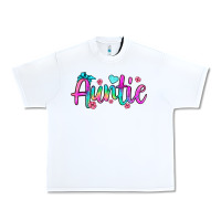 White auntie Urban Heavy Tee - JahusDesignShop