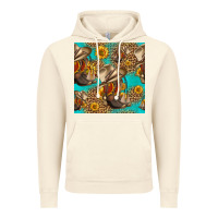 Vintage Artic western boots and hat seamless pattern Vintage Hoodie - HRA Design Shop
