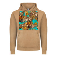 Vintage Camel western boots and hat seamless pattern Vintage Hoodie - HRA Design Shop