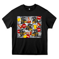 Black forklift tumbler Heavy Core Tee - Artiststas