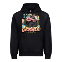 Black Egg crusher Easter truck Easter Day Urban Hoodie - HowdyJamesFarm