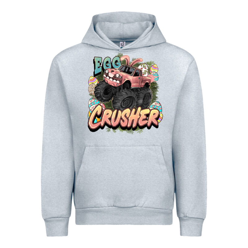 Egg Crusher Easter Truck Easter Day Urban Hoodie by HowdyJamesFarm | Teevron