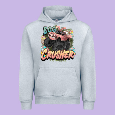 Egg Crusher Easter Truck Easter Day Urban Hoodie Designed By Howdyjamesfarm