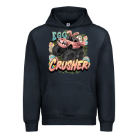 Navy Egg crusher Easter truck Easter Day Urban Hoodie - HowdyJamesFarm