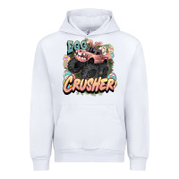White Egg crusher Easter truck Easter Day Urban Hoodie - HowdyJamesFarm