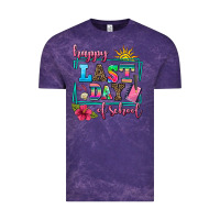 Cloud Purple happy last day of school Vintage Tee - AdoDesignShop