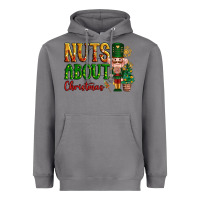 Storm Nuts about Christmas Nutcracker Heavyweight Hoodie - NancyCooperArtShop
