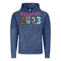 Vintage Denim Happy Easter 2023 Easter Day Vintage Hoodie - Neo Western