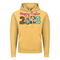Vintage Mustard Happy Easter 2023 Easter Day Vintage Hoodie - Neo Western