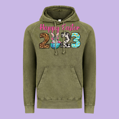 Happy Easter 2023 Easter Day Vintage Hoodie Designed By Neo Western