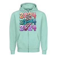 Seafoam 2024 senior Zipper Hoodie - MaliasSmallBusiness