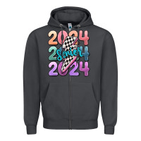 Smoke 2024 senior Zipper Hoodie - MaliasSmallBusiness