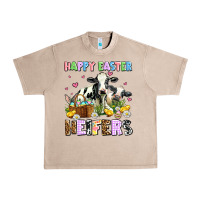 French Oak happy easter heifer's Urban Heavy Tee - AdoDesignShop