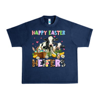 Navy happy easter heifer's Urban Heavy Tee - AdoDesignShop