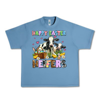 Pebble Blue happy easter heifer's Urban Heavy Tee - AdoDesignShop