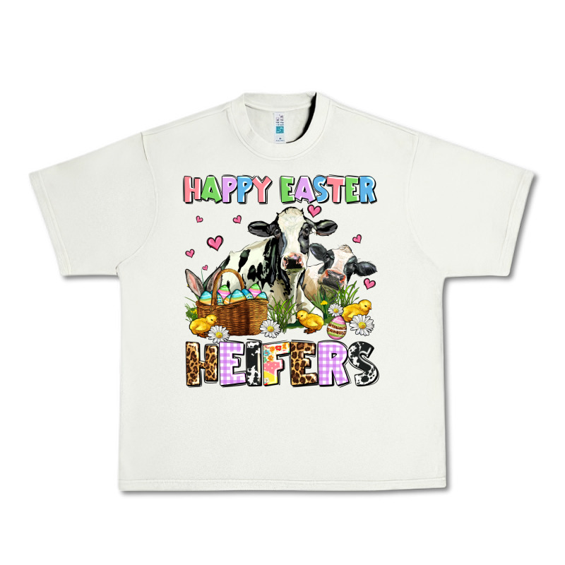 Happy Easter Heifer's Urban Heavy Tee by AdoDesignShop | Teevron