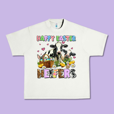 Happy Easter Heifer's Urban Heavy Tee Designed By Adodesignshop