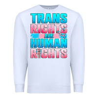 Trans Rights Are Human Rights Premium Sweatshirt | Teevron