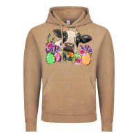 Vintage Coffee Happy Easter Cow Easter Day Vintage Hoodie - Neo Western