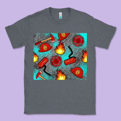 Firefighter Equipment Classic Tee Designed By Artiststas