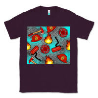 Plum firefighter equipment Classic Tee - Artiststas