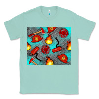 Seafoam firefighter equipment Classic Tee - Artiststas