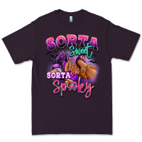 Plum Sorta sweet sorta spooky sneaker and heel afro wom Premium Tee - RanaPortraitStore