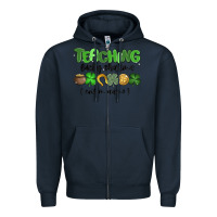 Navy teaching lucky charms Zipper Hoodie - MaliasSmallBusiness