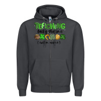 Smoke teaching lucky charms Zipper Hoodie - MaliasSmallBusiness
