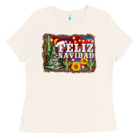 Bone feliz navidad Ladies Tee - AdoDesignShop