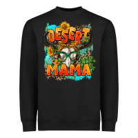 Black desert mama   leopard Heavyweight Sweatshirt - AdoDesignShop