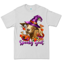 Dove Grey Spooky Goat Premium Tee - RanaPortraitStore